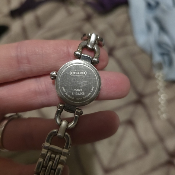 COACH watch (silver)